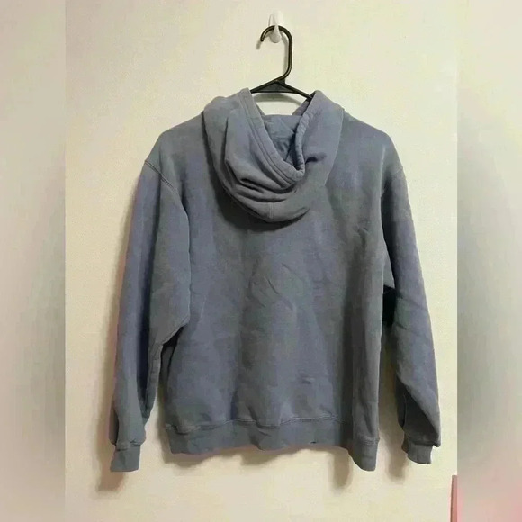 Moosejaw Mountaineering - Unisex Blue/Grey Hooded Sweatshirt - Size Small - Picture 4 of 4